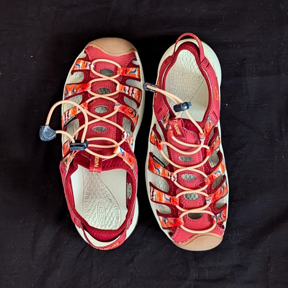 NWT Keen | Women's Astoria West Outdoor Afro X Fisherwoman Sandals Size 7.5 - Picture 2 of 6